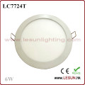 Luz de teto encaixada redonda conduzida 6W (LC7724T)